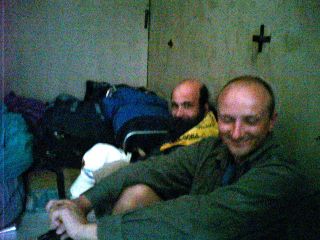 W ciężarówce w drodze do Nowych Polaszek – Marek i Łukasz